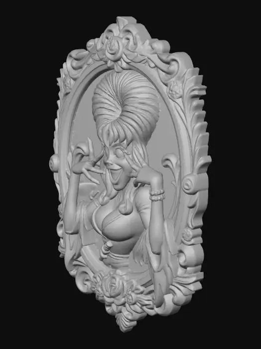 3D model for Gothic Glamour Portrait