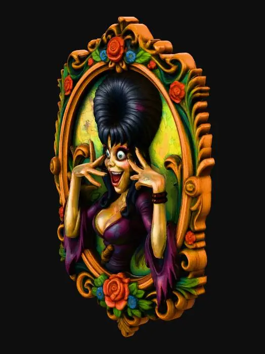 3D model for Gothic Glamour Portrait