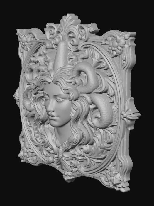 3D model for Medusa's Gaze Relief