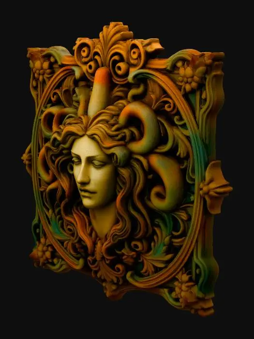 3D model for Medusa's Gaze Relief