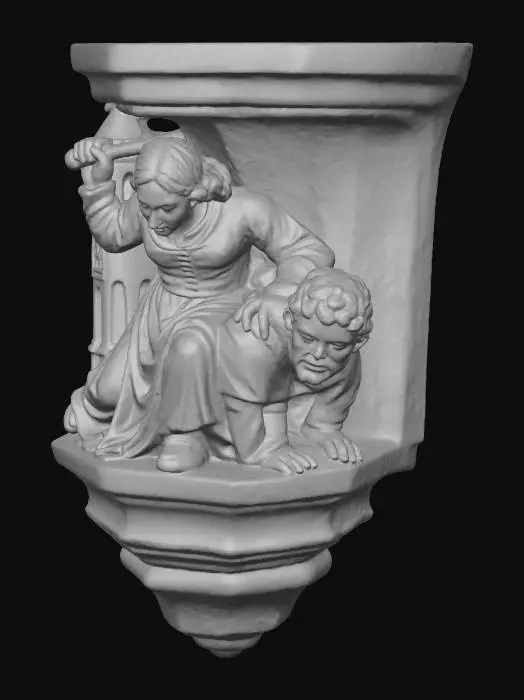 3D model for Medieval Sanctuary Guardian Console