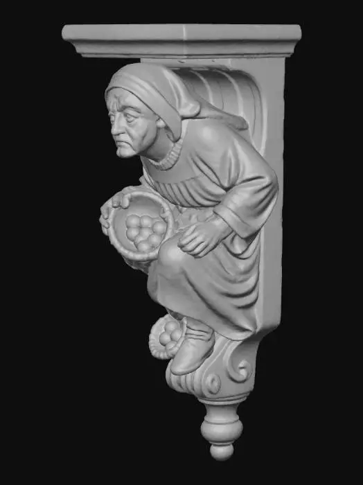 3D model for The Fruit Gatherer