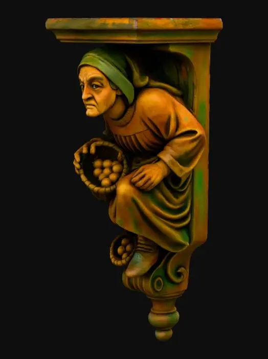 3D model for The Fruit Gatherer