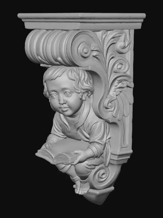 3D model for Cherubic Scholar