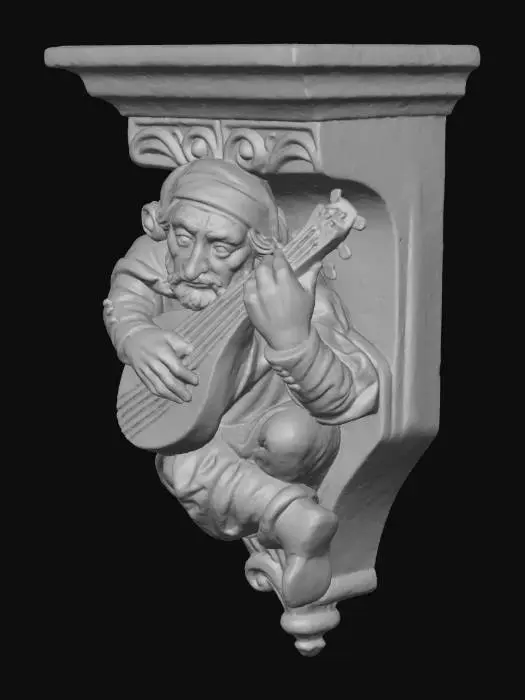 3D model for The Minstrel's Melody