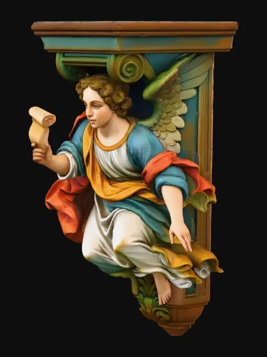 3D model for Heavenly Messenger