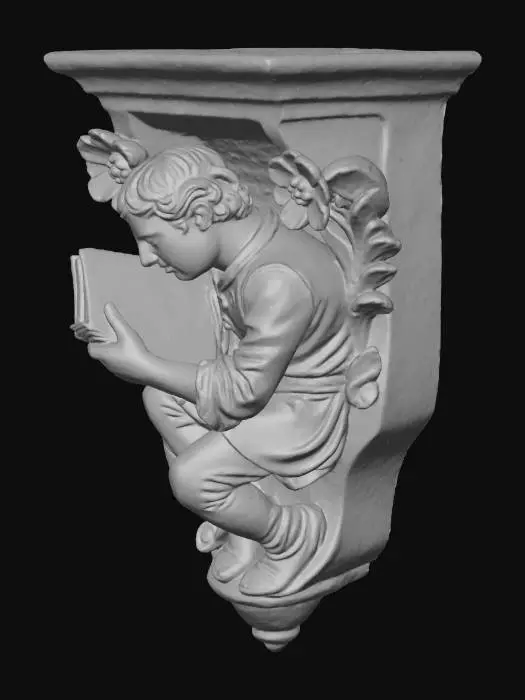 3D model for The Reader's Nook