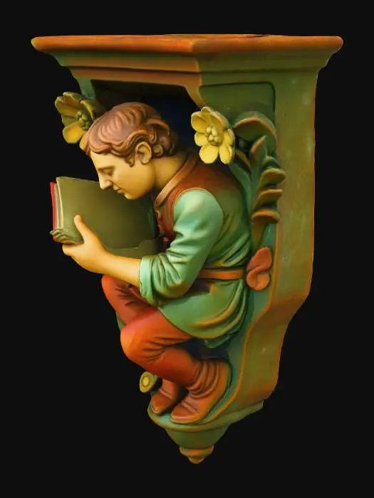 3D model for The Reader's Nook