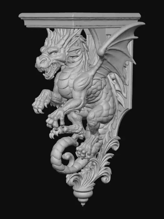 3D model for Guardian of the Lair