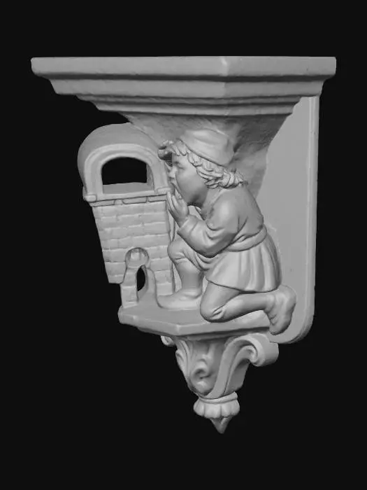 3D model for The Curious Baker