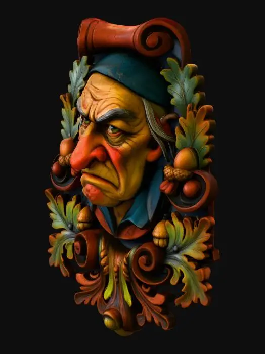 3D model for Grumpy Guardian