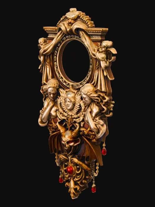 3D model for Enigmatic Elegance