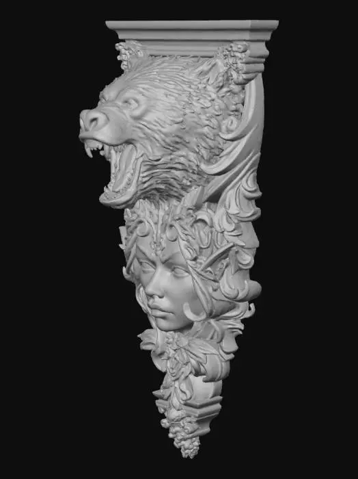 3D model for Guardian of the Wild Console