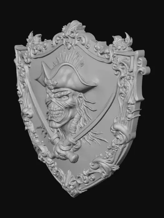 3D model for Pirate's Emblem