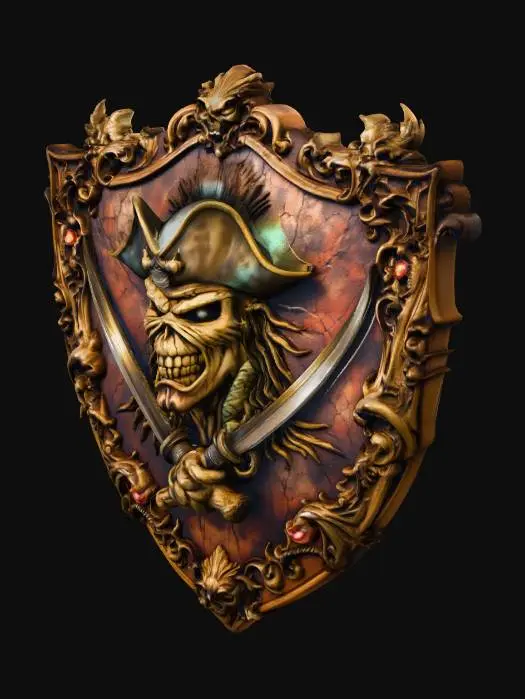 3D model for Pirate's Emblem