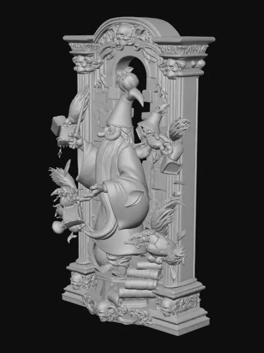 3D model for Wizard's Workshop