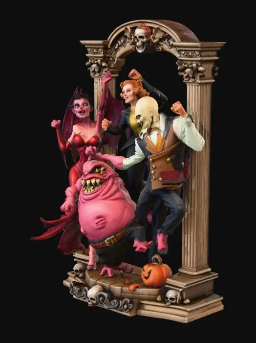 3D model for Halloween Jamboree