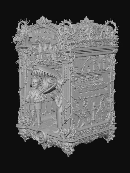 3D model for Little Shop Frame