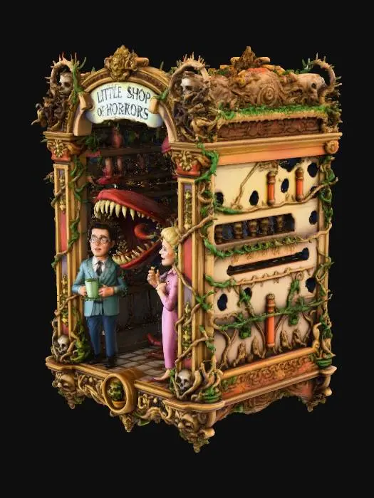 3D model for Little Shop Frame