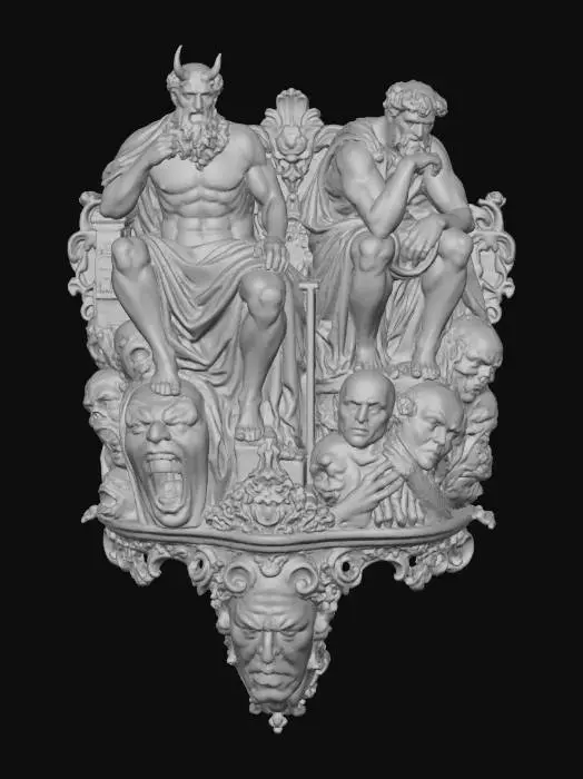 3D model for Divine Duality