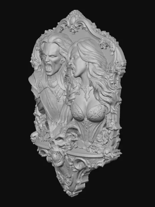 3D model for Crimson Elegy