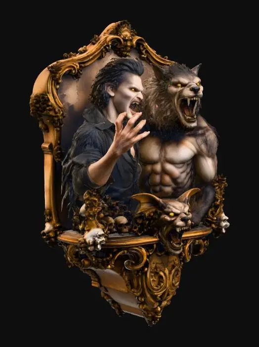 3D model for Beastly Reflections