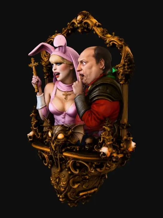 3D model for Lexx BunnyPriest Stanley