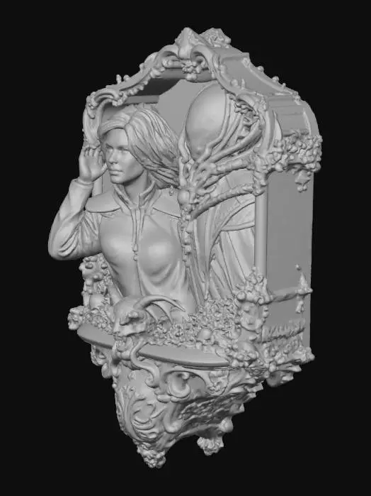 3D model for Lyta & Vorlon