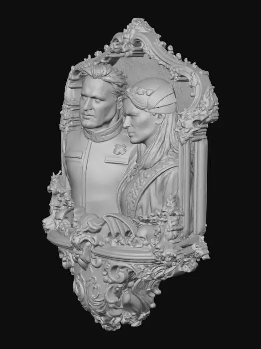 3D model for Sheridan & Delenn