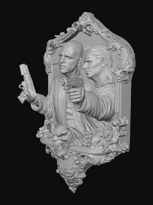 3D model for Garibaldi & Ivanova