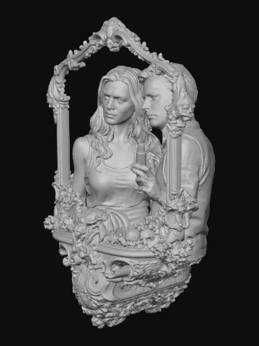 3D model for River and Simon