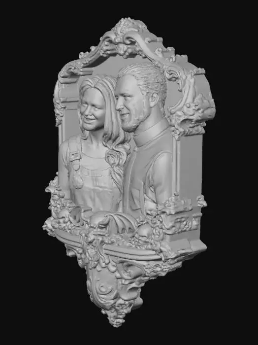 3D model for Kaylee and Book