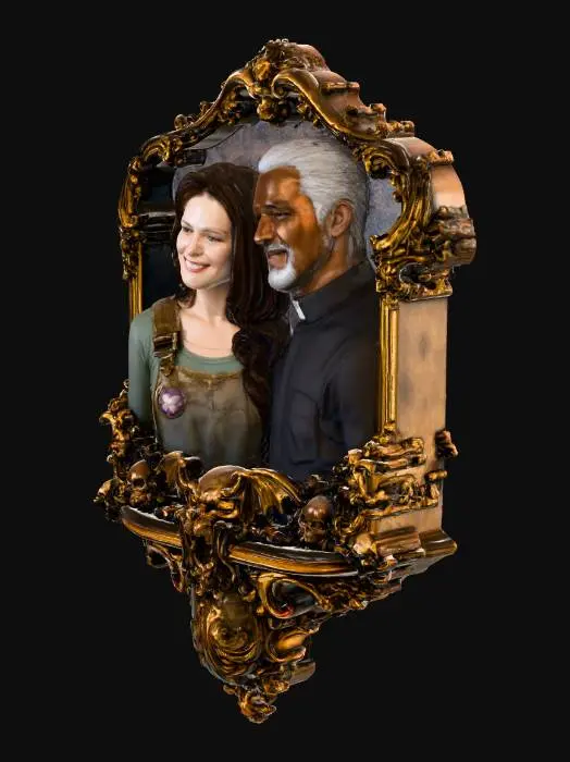 3D model for Kaylee and Book