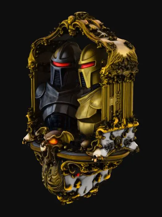 3D model for Cylons Old and New