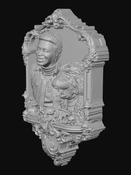 3D model for Boomer and Muffit