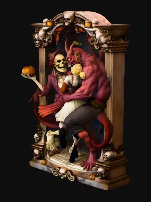 3D model for Dance of the Macabre