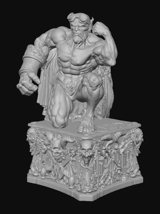 3D model for Infernal Posture