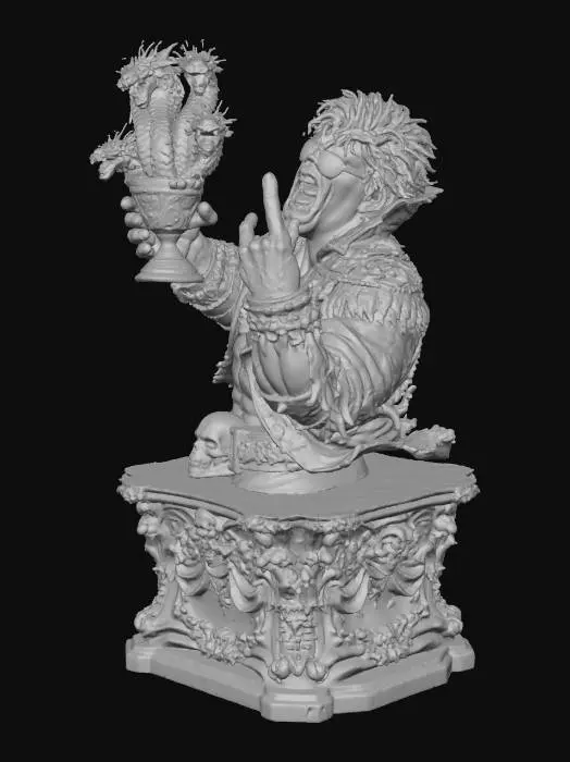 3D model for Rock Monster