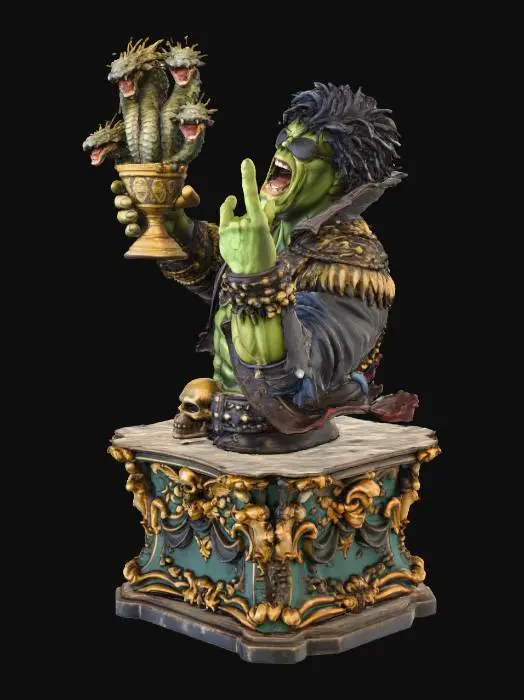 3D model for Rock Monster