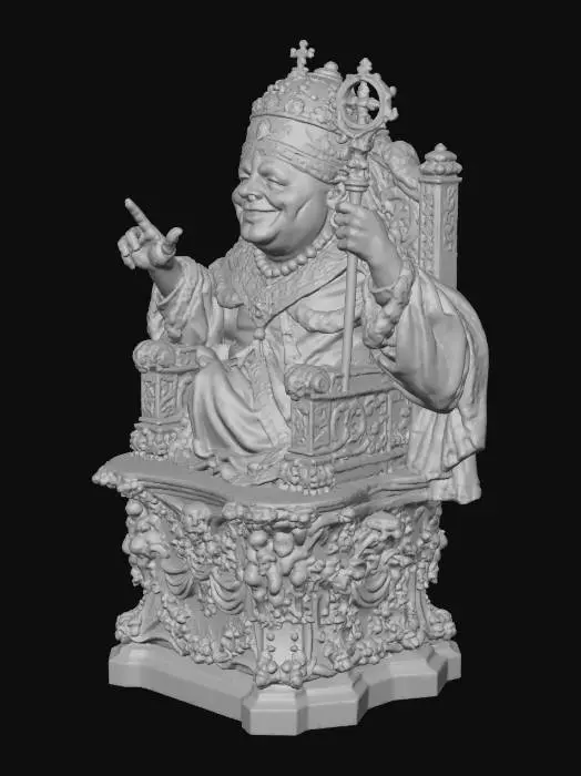 3D model for Pope Joan