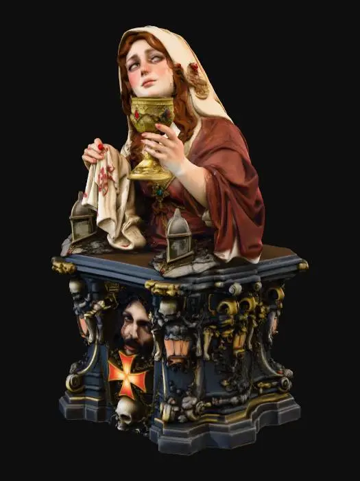 3D model for Mary Magdalene