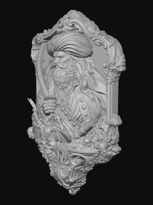 3D model for Barabarossa