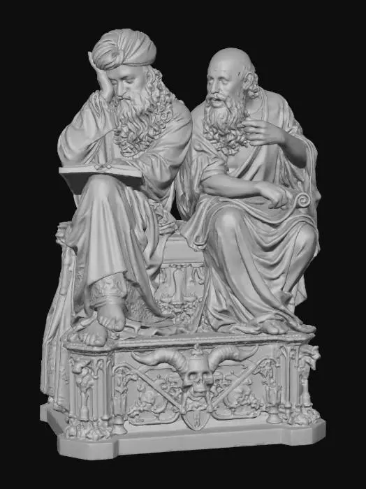 3D model for Scholarly Dialogue