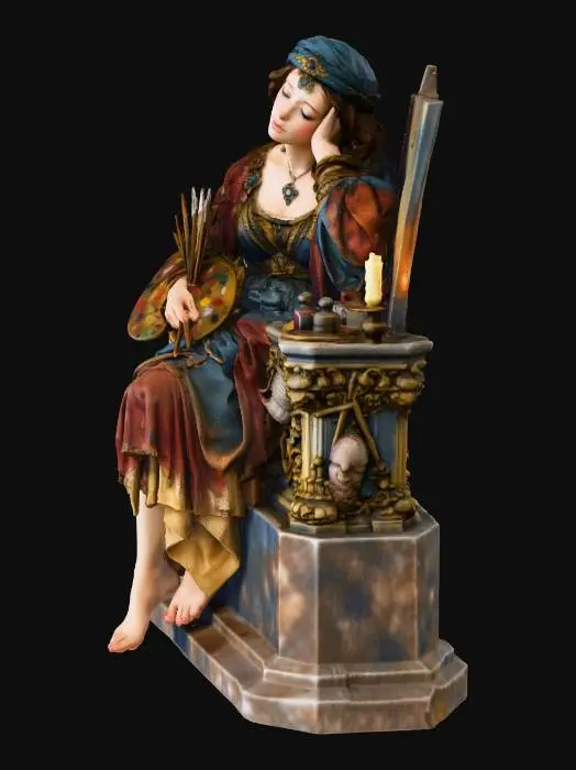 3D model for Dreaming Artist