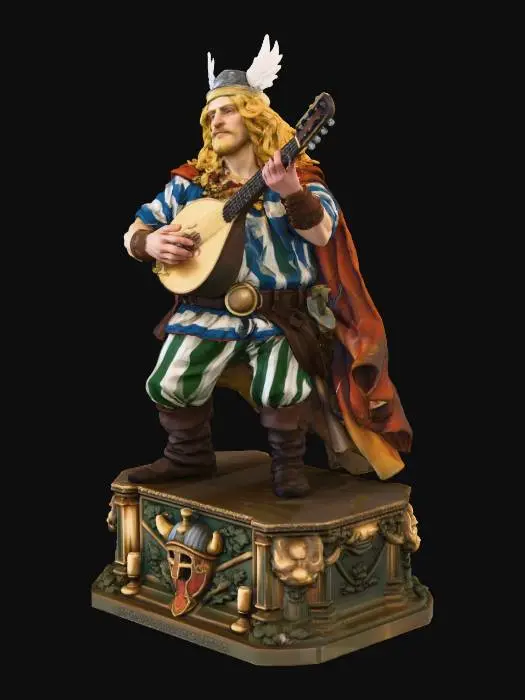 3D model for Bardic Champion