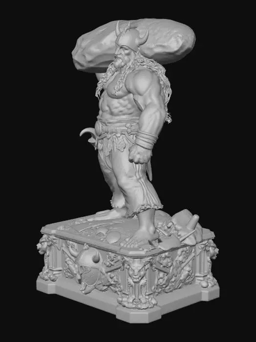 3D model for Thin Obelix