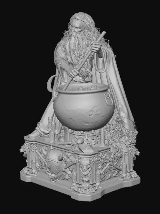 3D model for Getafix