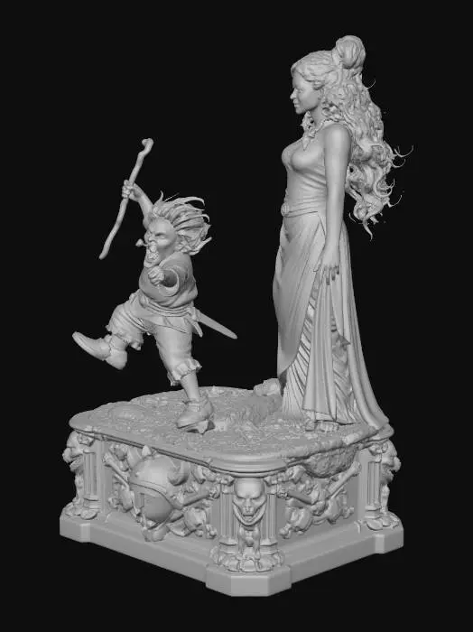 3D model for Geriatrix Couple