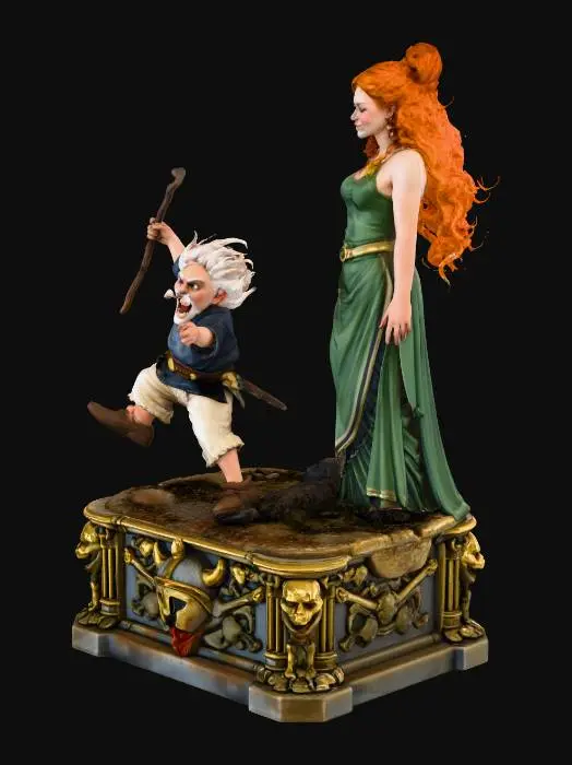 3D model for Geriatrix Couple