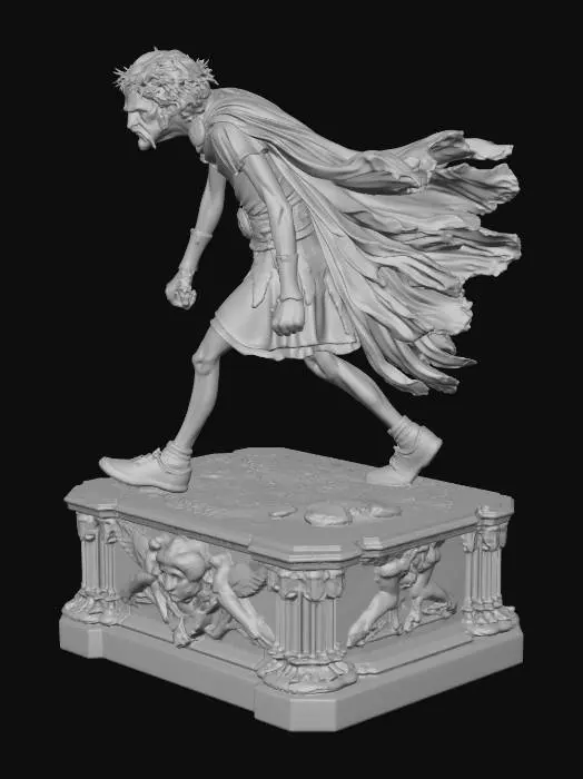 3D model for Julius Ceasar